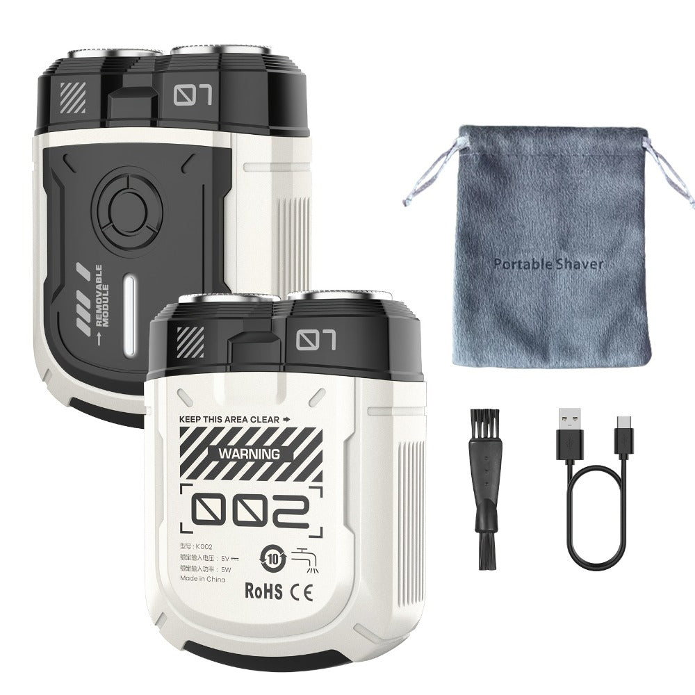 Electric Shaver Magnetic Dual-Blade Mini Razor with Two Speeds, USB Charging and Select Waterproof Options — image 18