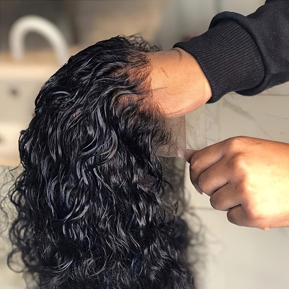 HD Lace Body Wave Wig 13x4 180% Density Human Hair Pre Plucked Glueless Natural Hairline for Women — image 8