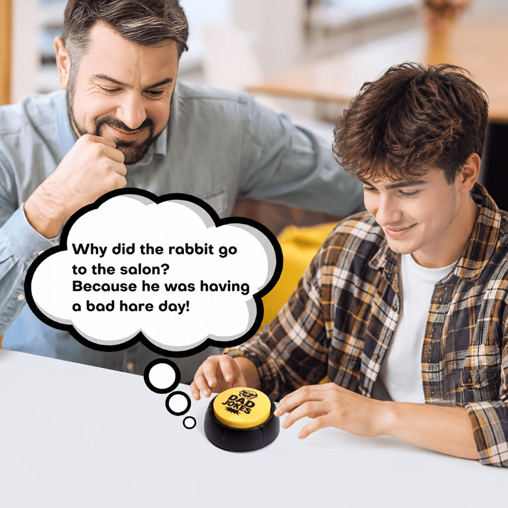 Dad Joke Button Funny Gag Gift for Men, Push Button for Hilarious Jokes, Perfect Father's Day Gift — image 6