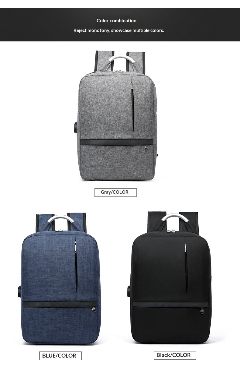 Men's Casual Oxford Cloth Business Multifunctional Backpack