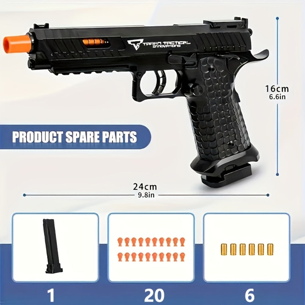 2011 Battle Master Semi-Auto Bullet Toy Gun with Shell Ejecting, 1 Magazine, 20 Simulation Bullets — image 2
