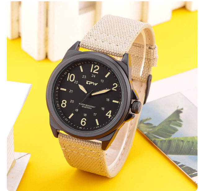 Simple Retro Lightweight And Wear-resistant Quartz Watch