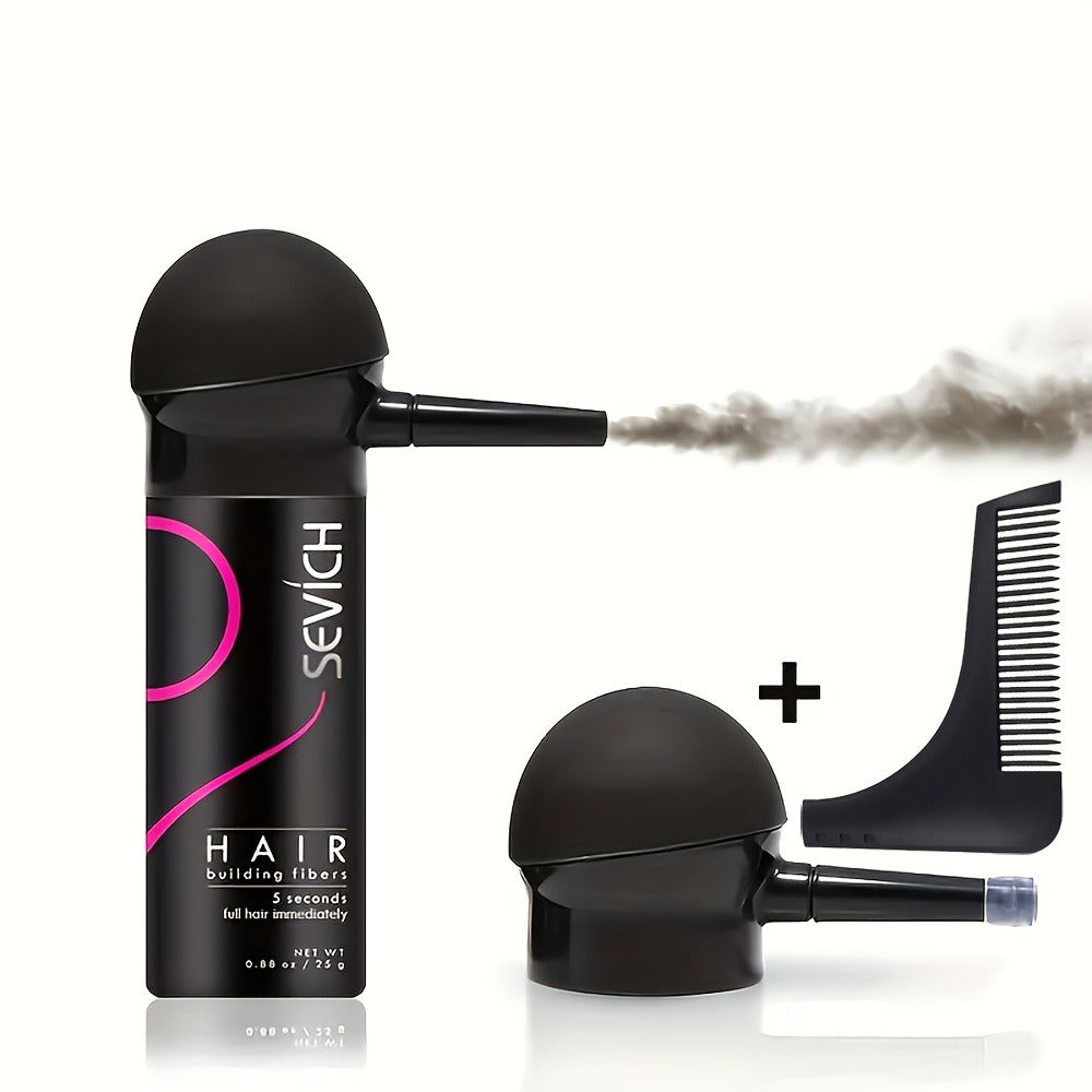 Hair Thickening Fibers Set 2-in-1 with Applicator Spray - Instant Volume & Fuller Look for Thinning Hair — image 28