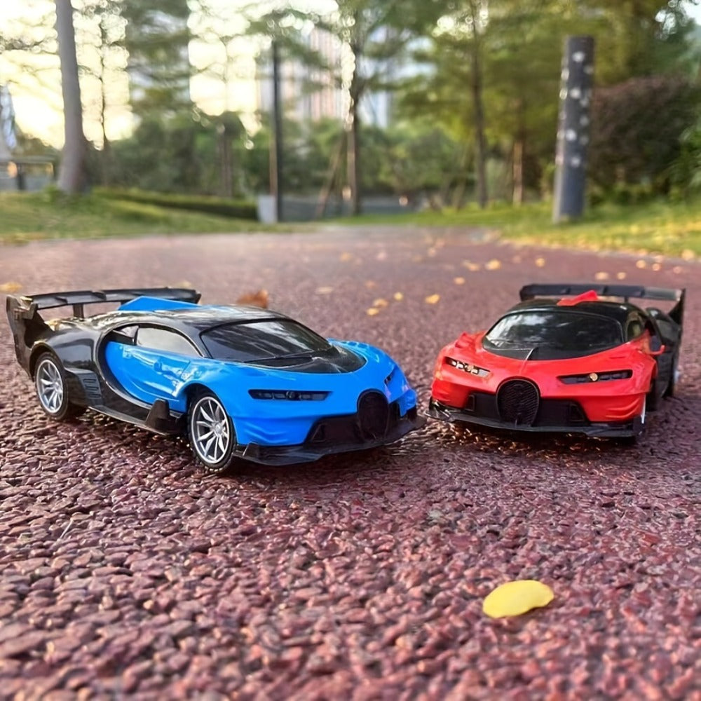 High-Speed Drift RC Car 1:24 Scale with LED Lights 4-Channel Simulation Model Remote Control Car for Kids Boys Girls — image 