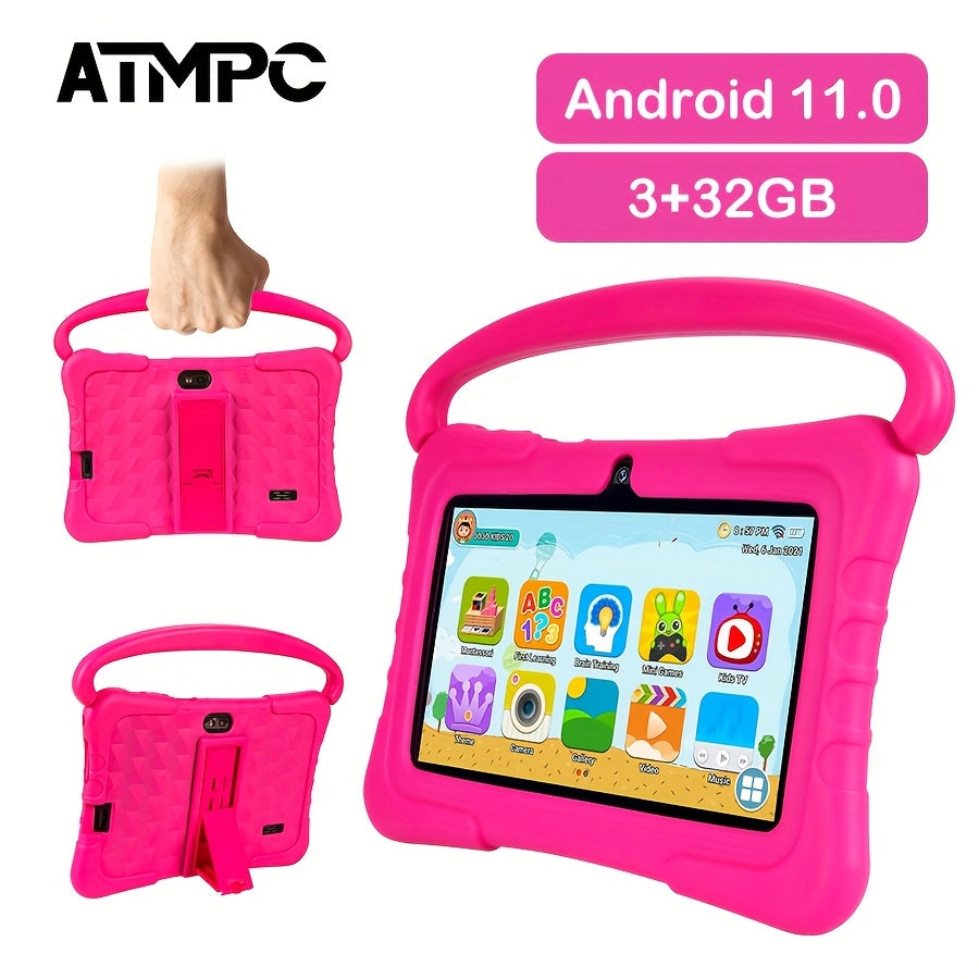 Kids Tablet 7 Inch with Android 11, 3GB RAM, 32GB Built-In Storage, 2.4GHz WiFi and Red or Blue Options — image 8
