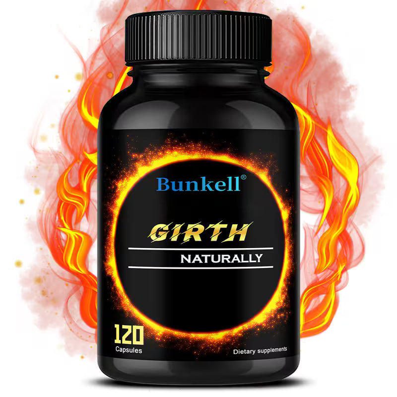 Bunkell Capsule Supplement, 120-Count Bottle with Two-Capsule Serving and 60-Serving Label — image 1