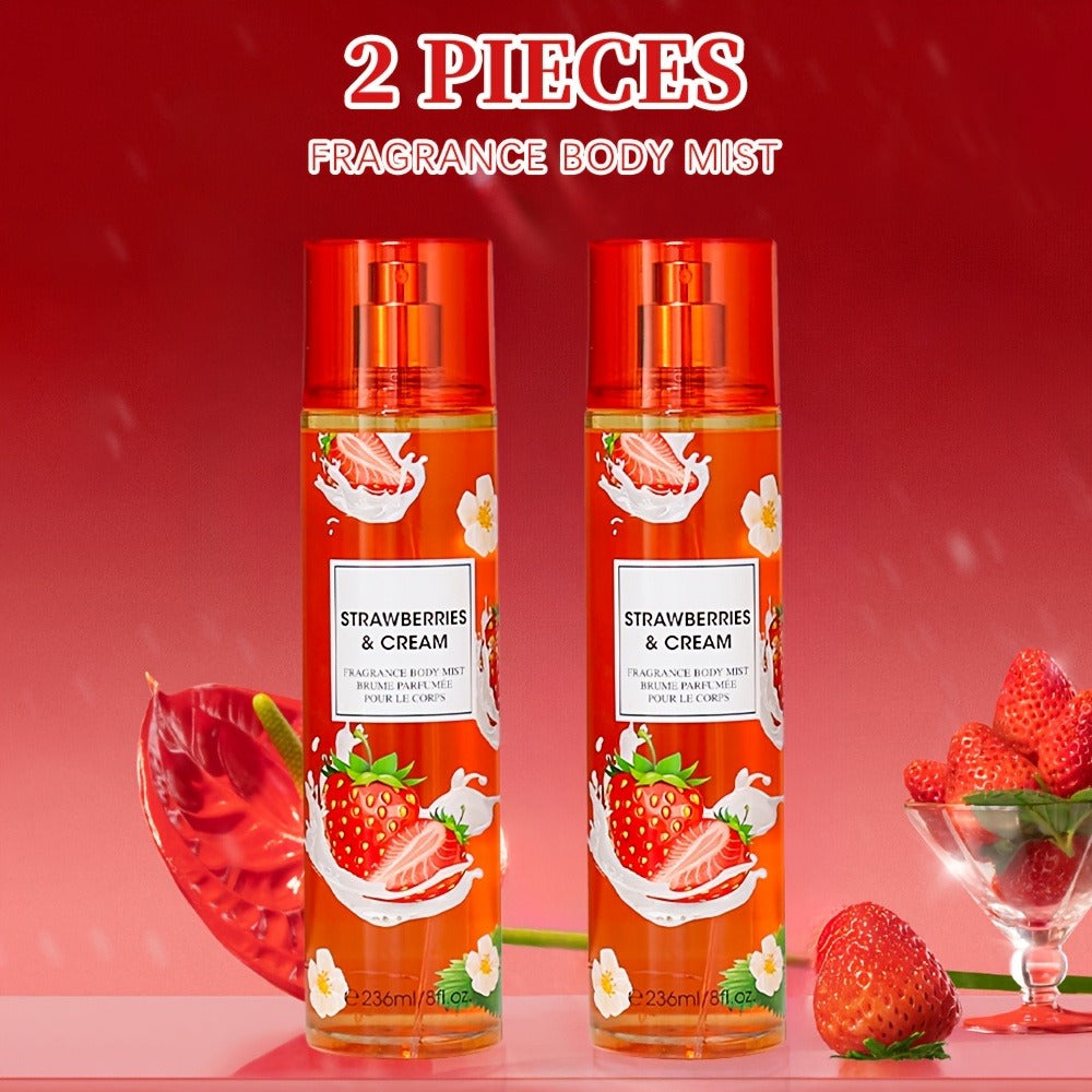 Two-Piece Fruit Scent Body Mist Set, 8 fl oz / 236ml Bottles in Nine Exact Matching Scent Options — image 15