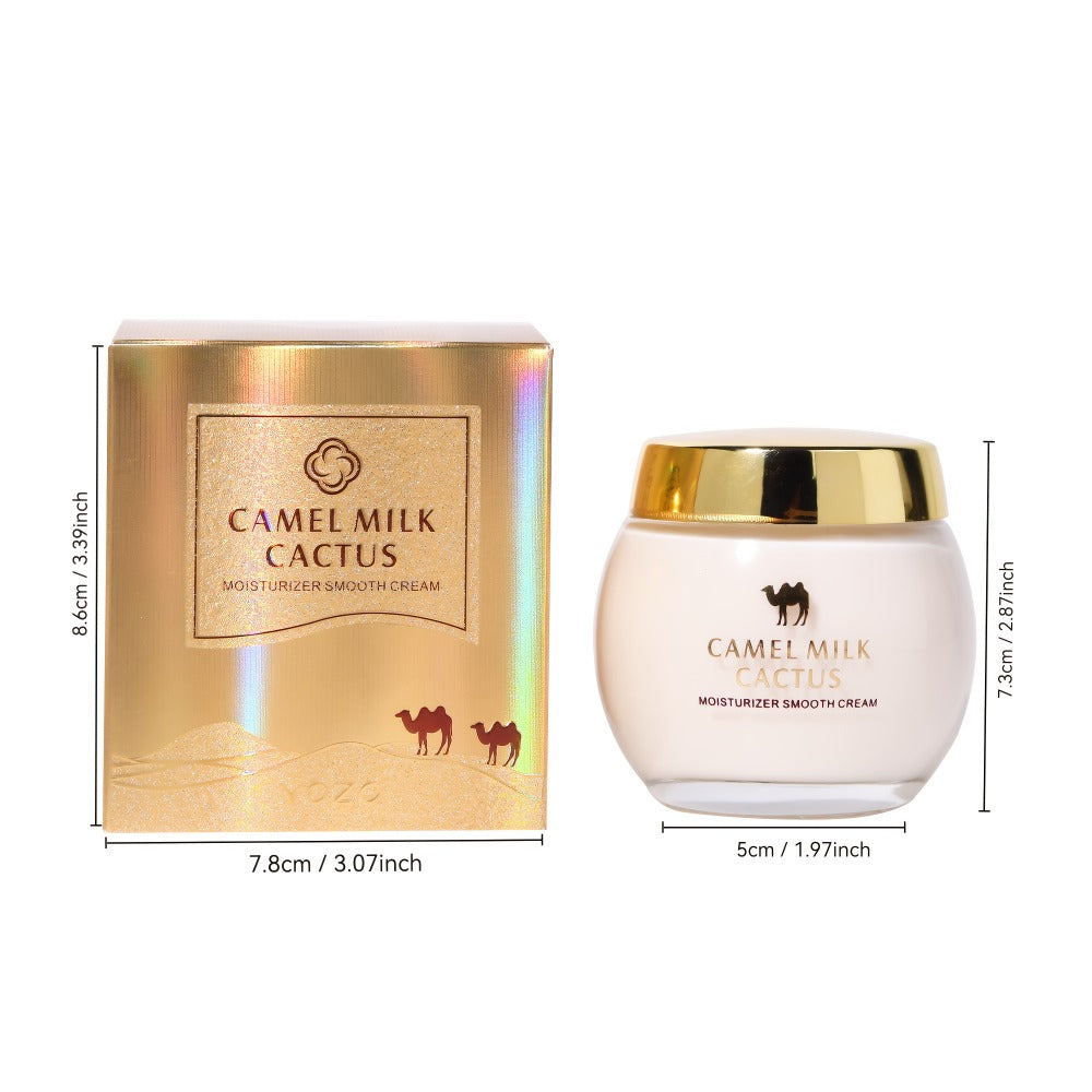 Retinol Night Cream with Niacinamide, Vitamin E & Camel Milk – Anti-Aging Firming & Brightening Overnight Face Cream, Reduces