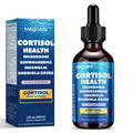 Cortisol Balance Liquid Drops for Stress & Cortisol Belly, KSM-66 Ashwagandha, Magnesium Glycinate & L-Theanine Sublingual Su