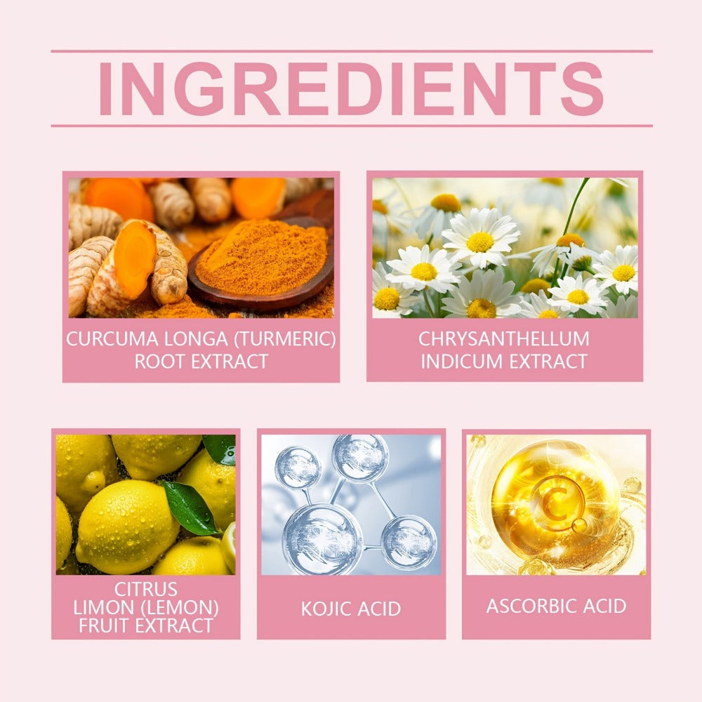 Turmeric Kojic Acid Facial Cleansing Pads Remover 40/80pcs, Exfoliating Toner Wipes for, All Skin Types — image 4