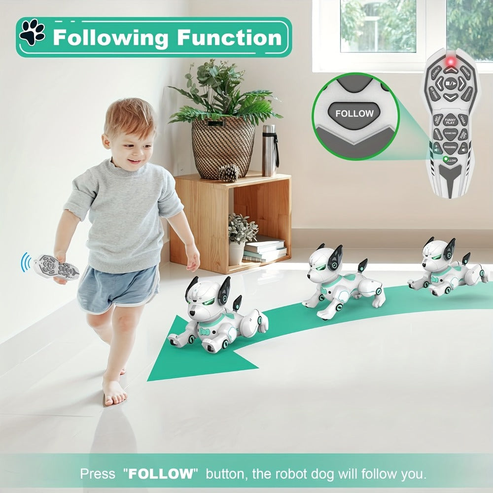 Robot Dog Toy for Kids Upgraded Intelligent Electronic Pet with the Listed Color, Size or Set Options for Everyday Use — imag