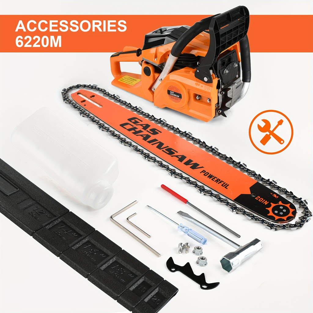 Mixed Gas Chainsaw Options with 12-Inch Compact Color Models and 20-Inch BlackRed Configuration — image 17