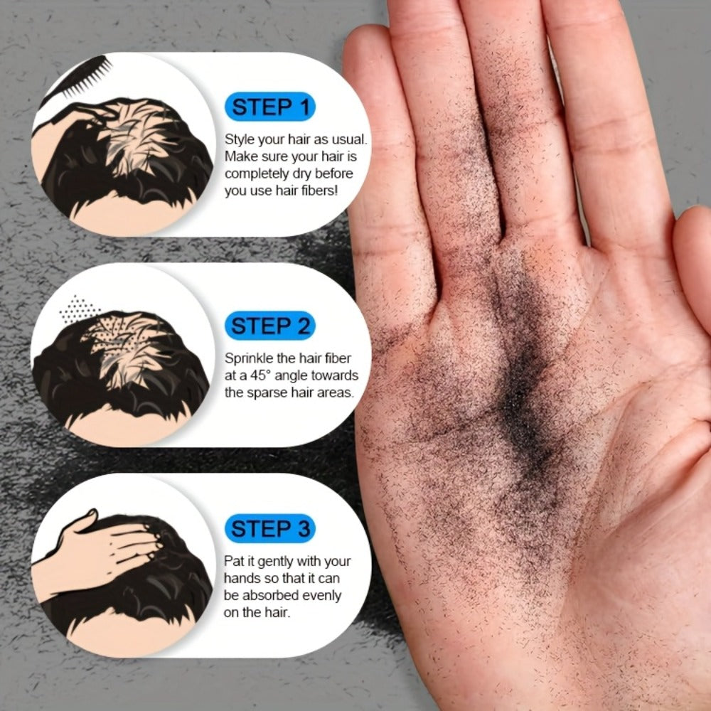 27.5-Gram Hair Fiber Powder in Seven Shades from Black and Brown to Blonde, Auburn and Gray — image 21