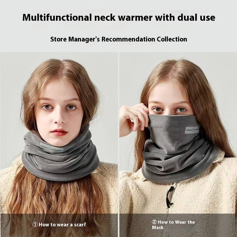 Men's Versatile Neck Mask Scarf Autumn And Winter