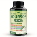 Herbal Supplement with CLEI Label, Soursop Graviola 24-in-1 Capsules, 60 Count, One or Two Bottles — image 16
