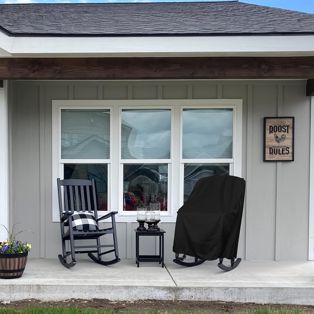 Swivel Patio Chair Covers Waterproof 2 Pack, Heavy Duty Outdoor Furniture Covers 27.5"W x 32.5"D x 43"H, All-Weather UV & Win