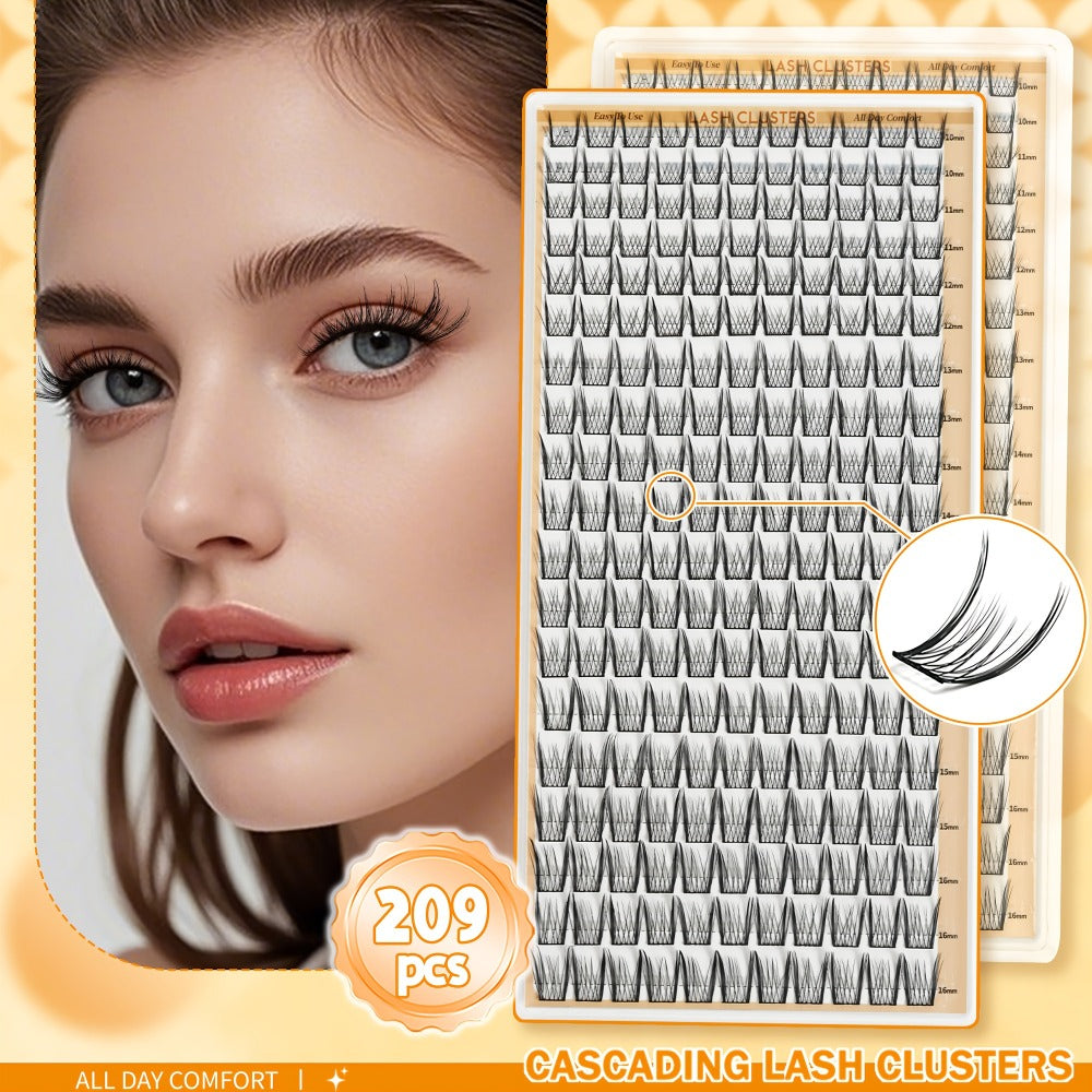 False Eyelash Cluster Kit with Four Package Options from 209 to 1993 Pieces plus Tools and Gift Bags — image 9