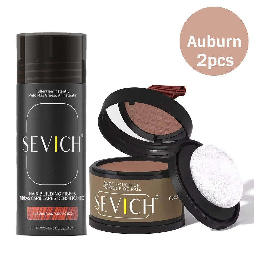 Thinning Hair Root Coverage Powder with Brush, Instant Hairline Concealer Natural Shadow Effect — image 13