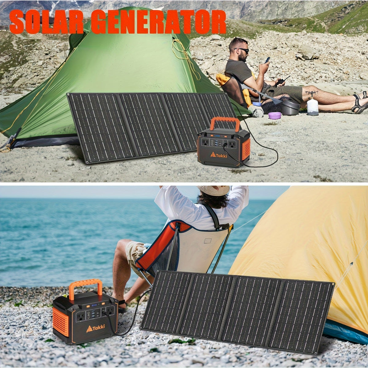 Solar Generator, Portable Power Station Camping Emergency CPAP Home for an Everyday Personal Care Routine — image 4