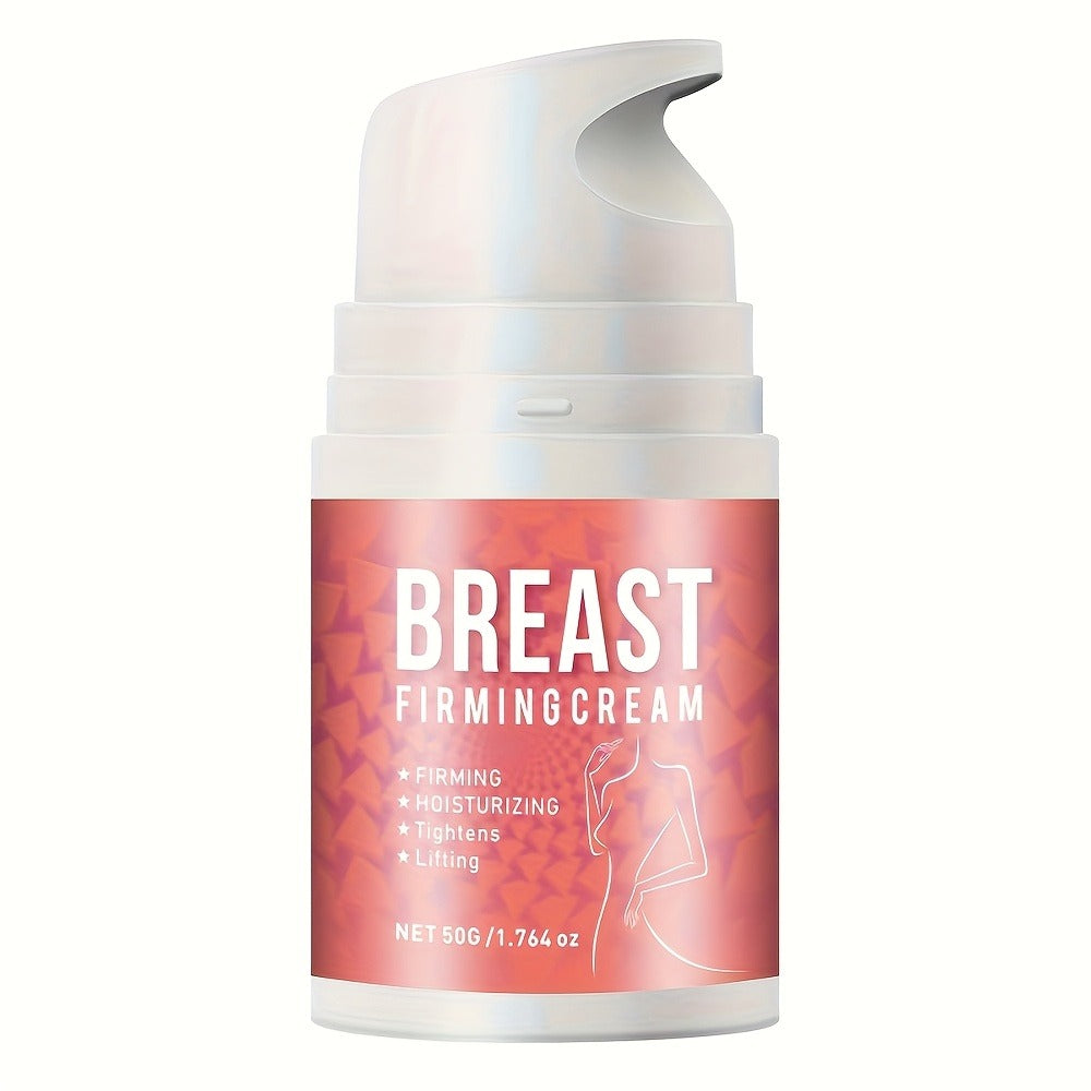 Body Cream 50g Pump Bottle with Jojoba Oil, Honey, Caffeine and Shea Butter for Bust and Chest Massage — image 3
