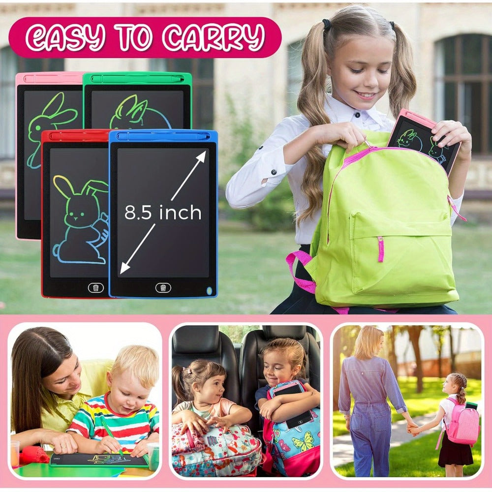 LCD Drawing Board 20 Pack for Kids 8.5 Inch Reusable Erasable Doodle Pad Electronic Writing for Parties, Celebrations and Gue