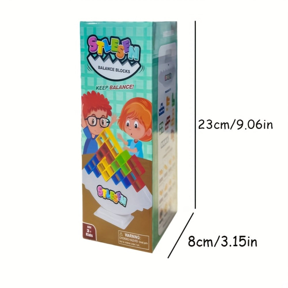 Balancing Stacking Blocks Game Set with the Listed Color, Size or Set Options for Everyday Use — image 4