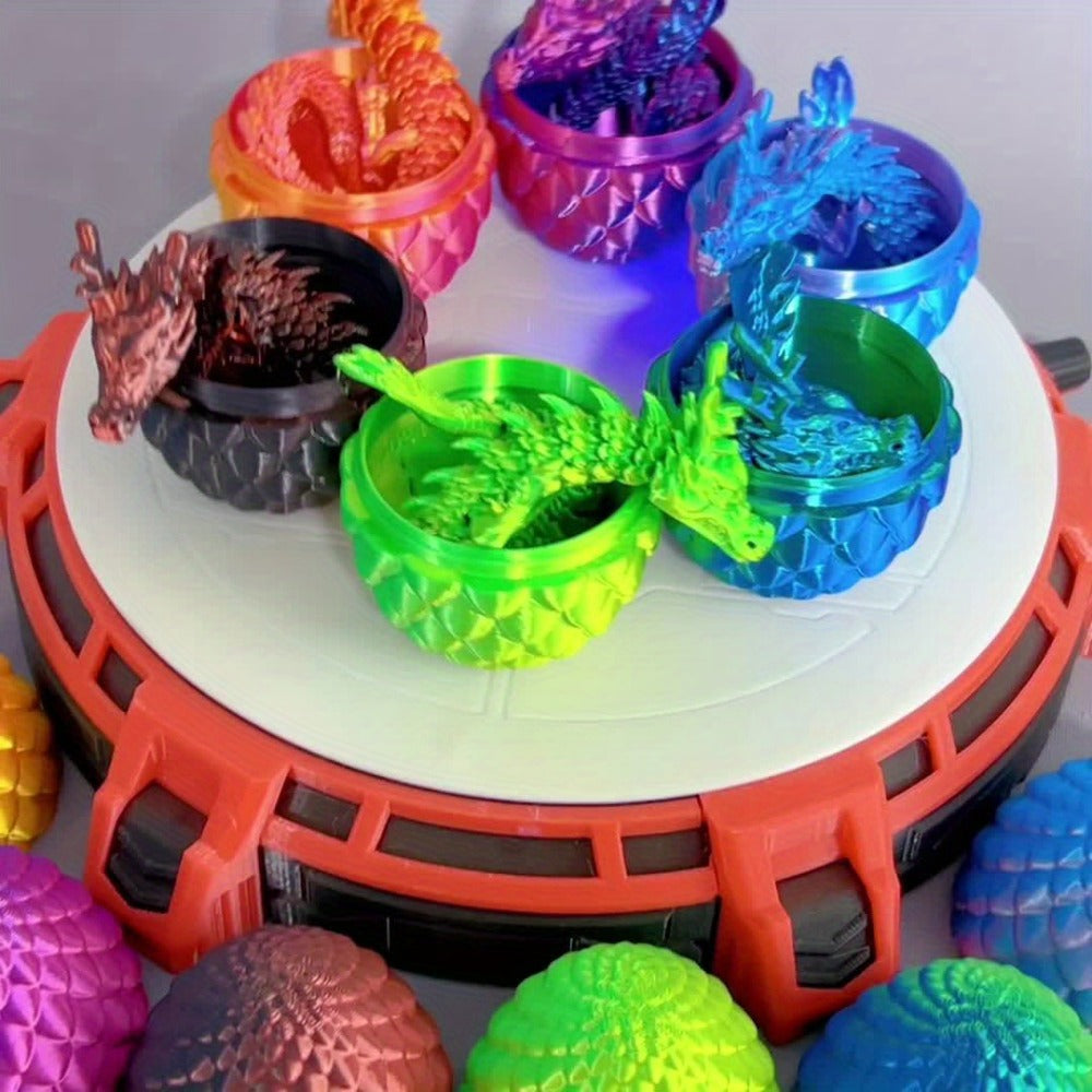 Dragon Figurine & Dragon Egg Set 12pcs with the Listed Color, Size or Set Options for Everyday Use — image 6