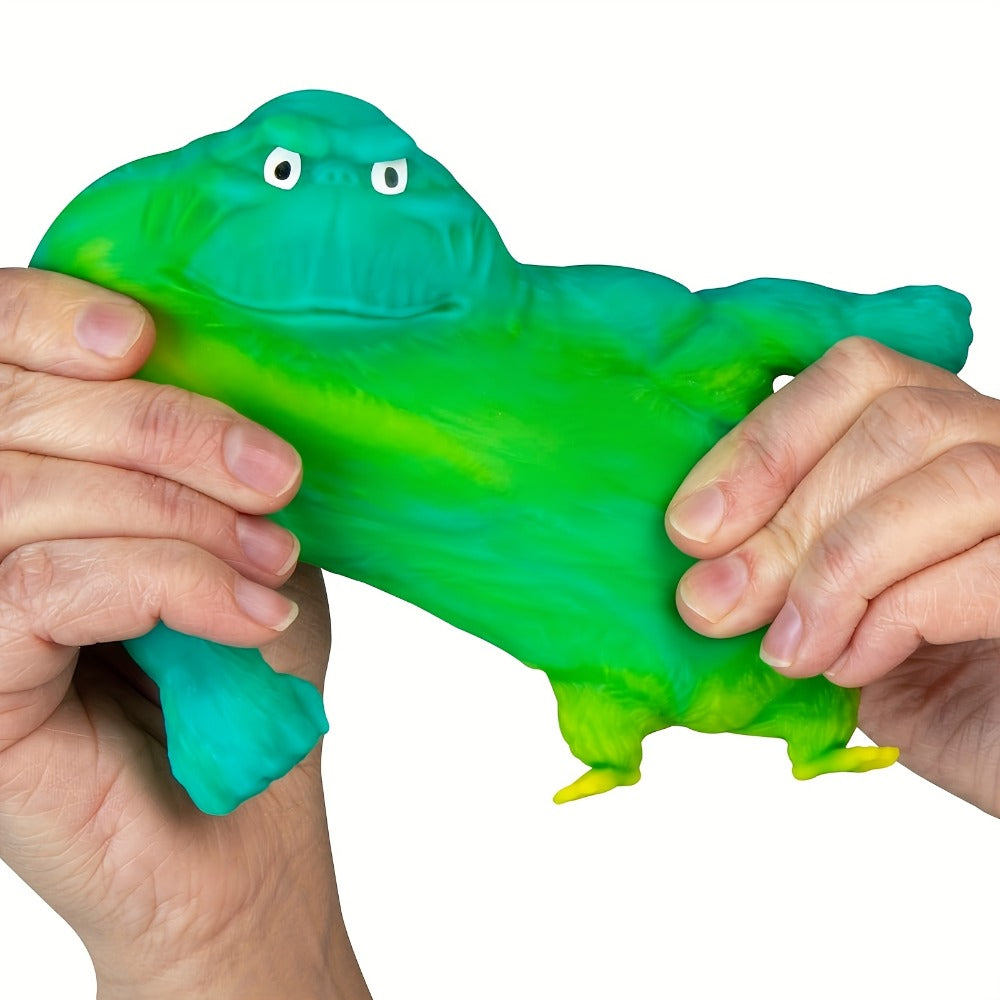 Stretchy Gorilla Fidget Toy Squeeze Monkey, Sensory Stress Squishy Monkey with PVA Sponge Fill — image 4