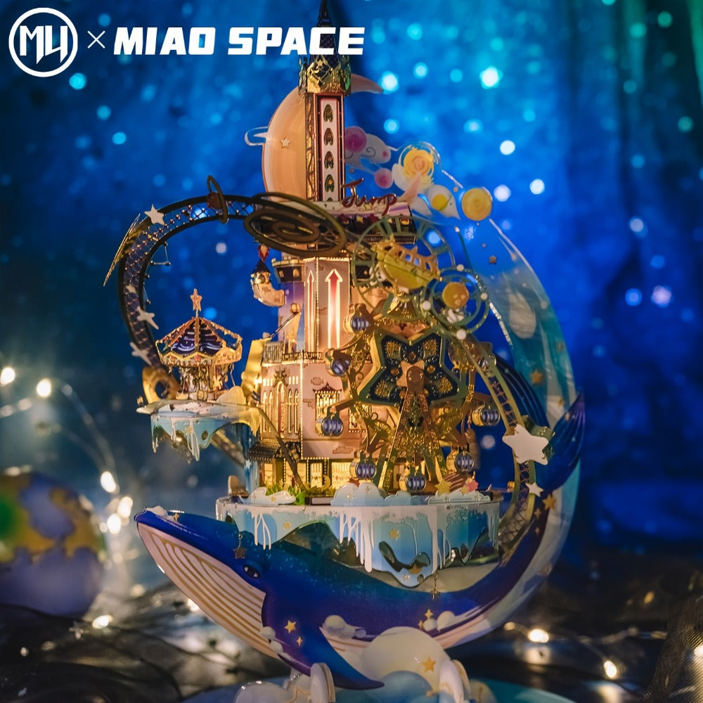 3D Metal Model Kit MU Star Playground, Handcrafted Garden Scene DIY Puzzle for Teens & Adults Ages 14+ — image 5