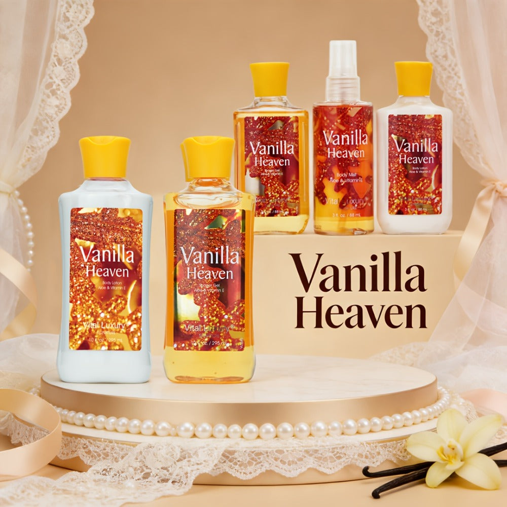 Vanilla Body Lotion Set with Glycerin – Nourishing Moisturizer for Women & Men, Lasting Vanilla Fragrance — image 10