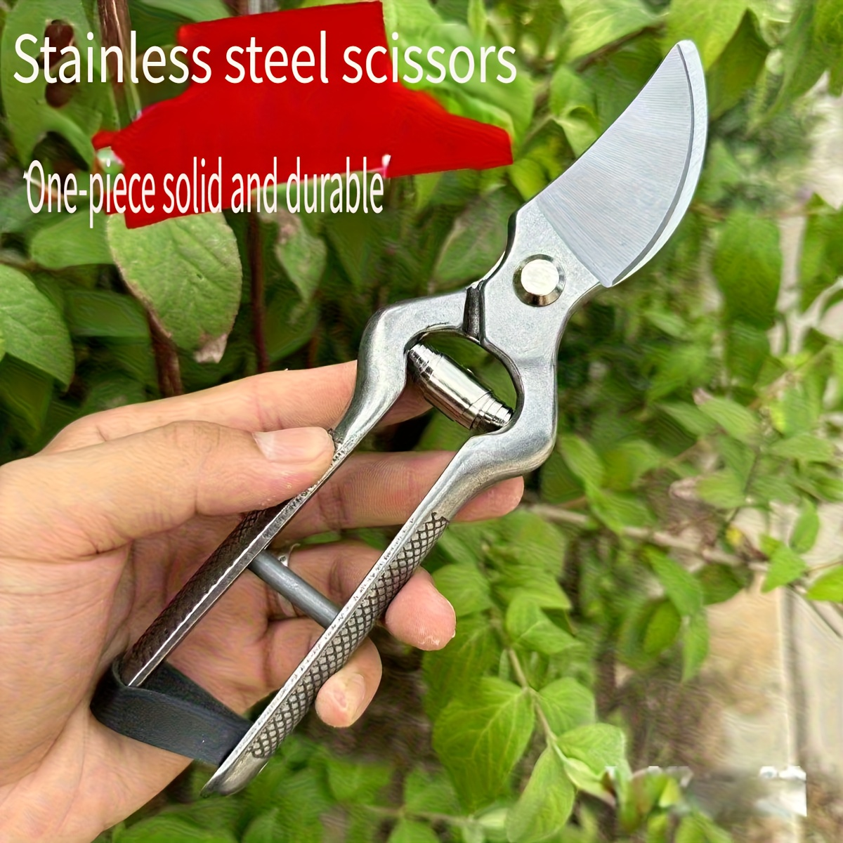 Bypass Pruning Shears with High-Carbon-Steel Label, Safety Lock and 21 x 5.5cm Pictured Size — image 4
