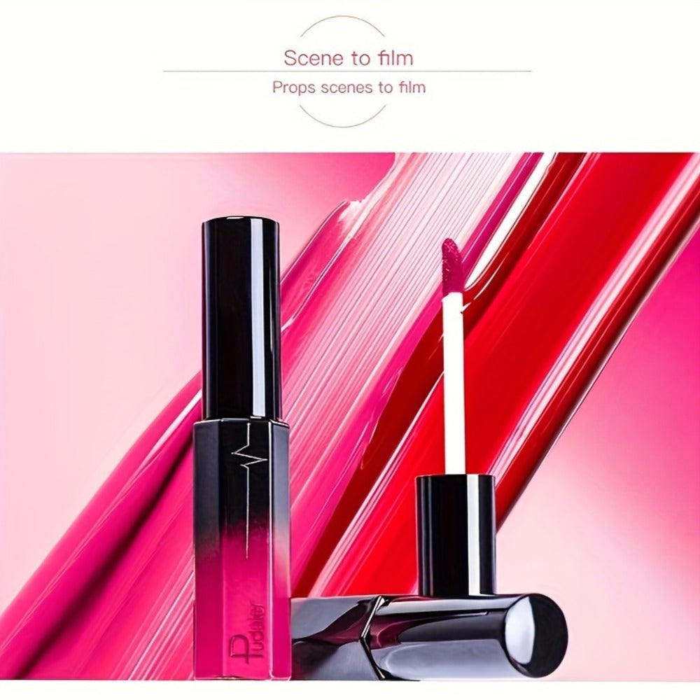 Semi-Matte Liquid Lip Color in Six Numbered Shades with 9.3cm Gradient Tube and Wand Applicator — image 9