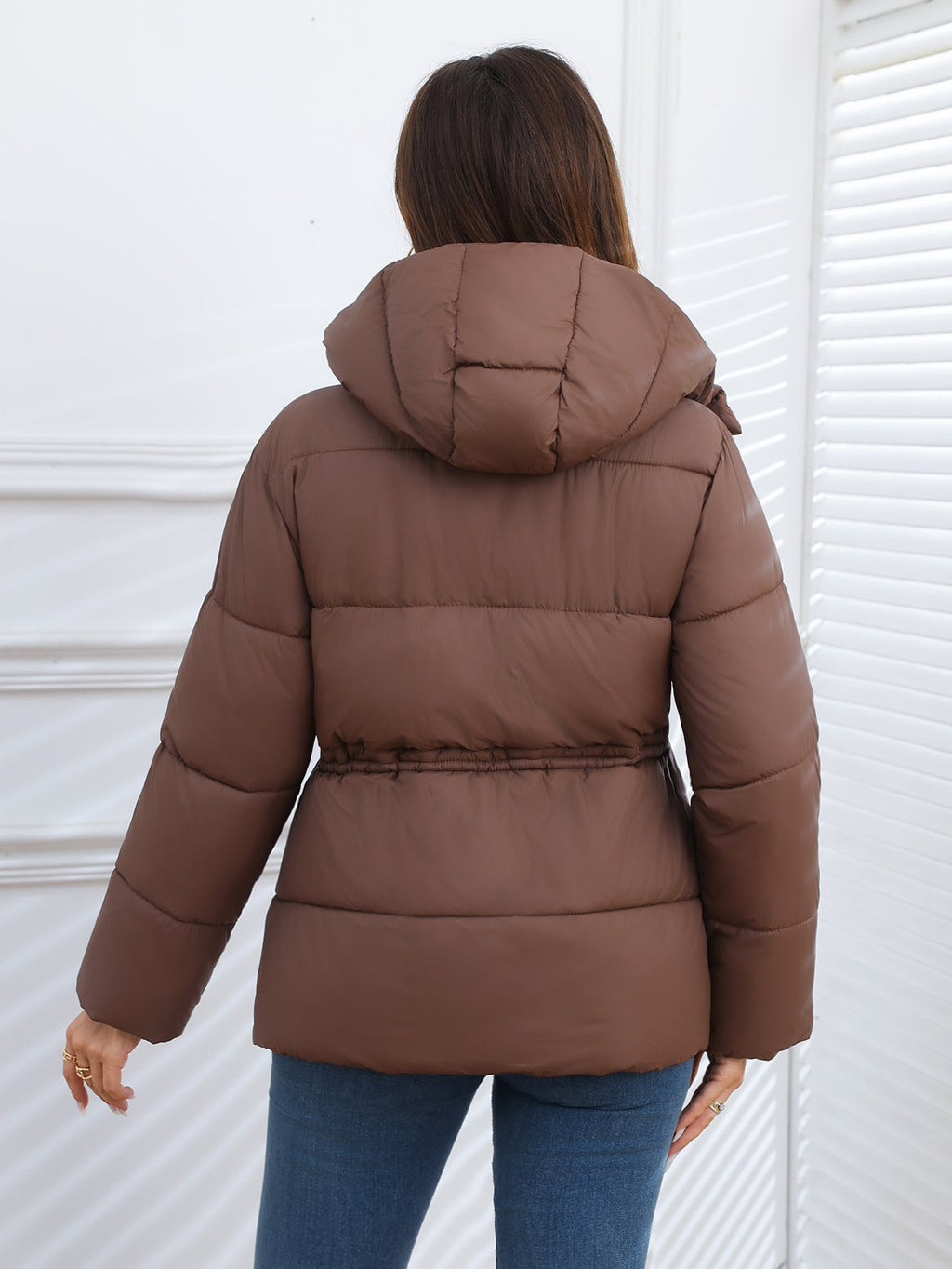 Women Puffer Coat Cotton-padded Jacket Cotton-padded