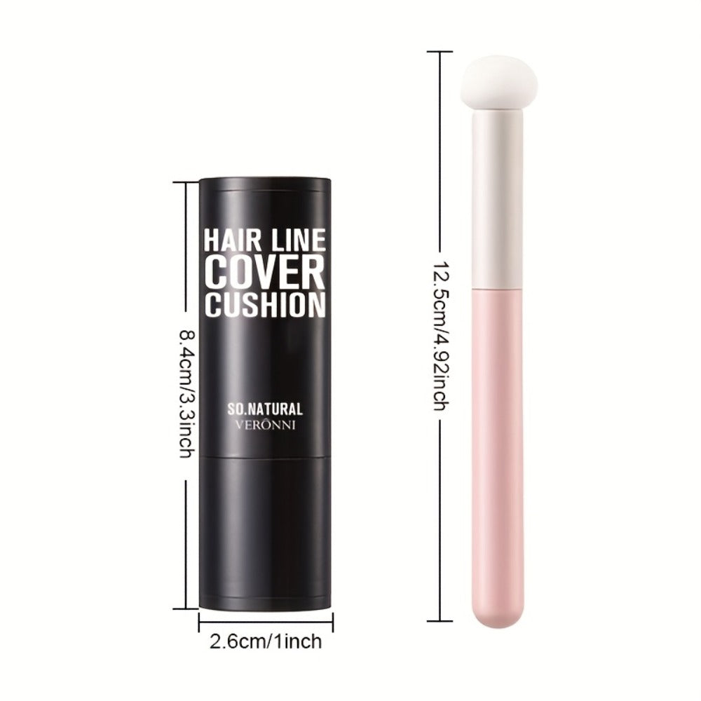 Root Touch Up Powder Stick with Brush – Instant Hair Root Concealer & Eyebrow Filler | Concentrated Paste Formula for Targete