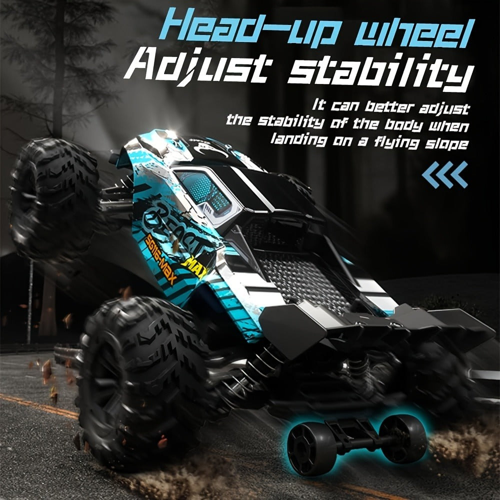 1:18 Scale RC Off-Road Car 35+ KM/H 4WD, 2.4GHz High Speed Remote Control Truck, Hobby Grade RC Racing Crawler for Kids & Adu