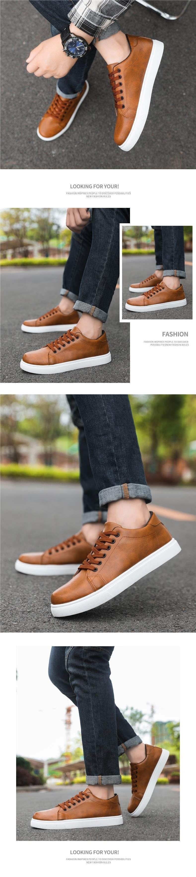 Men's Four-season Casual Trendy Low-top Sneakers For Teens