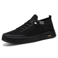 Men's Korean Style Canvas Sneakers - Casual Minimalist Trainers