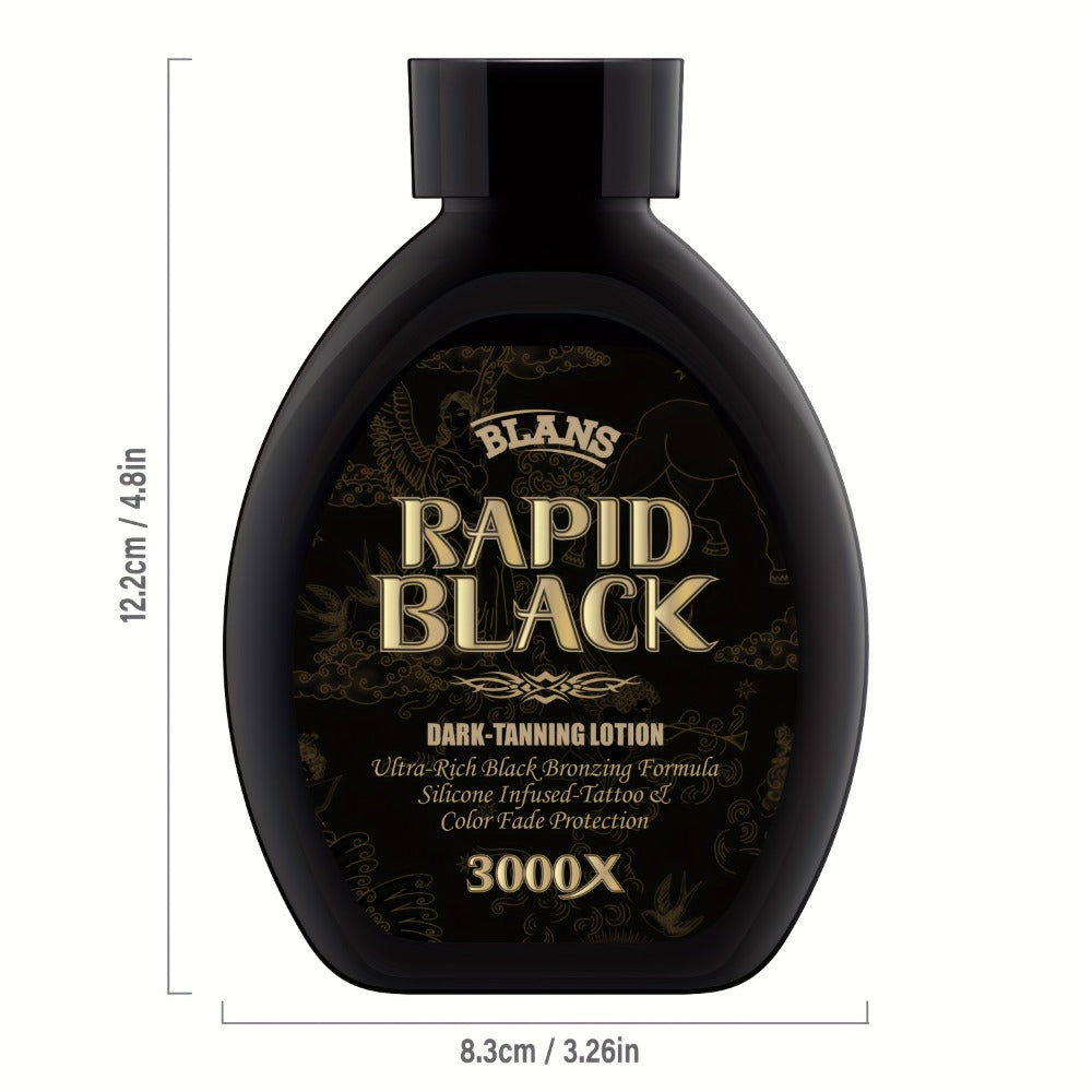 Black Flip-Cap Self-Tanning Lotion 200ml with Coconut and Glycerin Labeling for Body Application — image 5