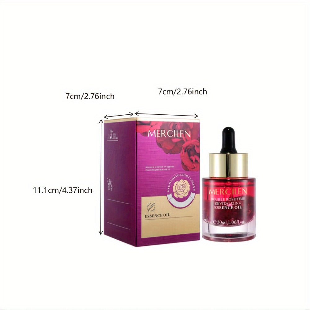 Rose Essential Oil Face & Body Moisturizer – Plant-Based Squalane, Avocado Oil & Hypoallergenic Formula for Dry Skin — image 