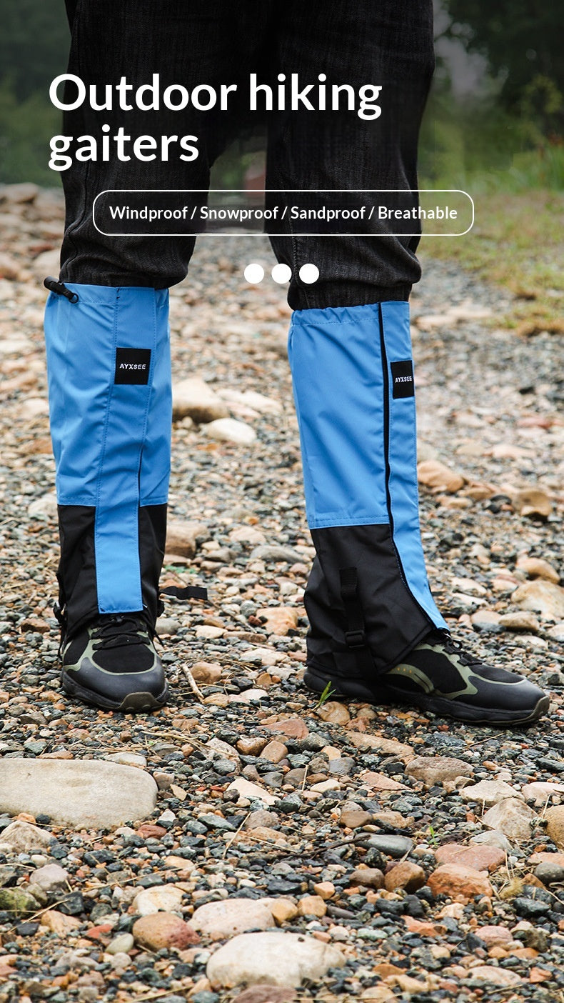 Outdoor Desert Mountaineering Leggings And Sandproof Footmuffs