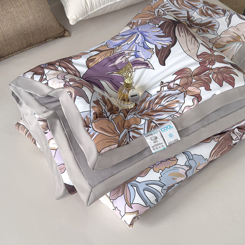 Summer Washed Silk Summer Blanket Single Double