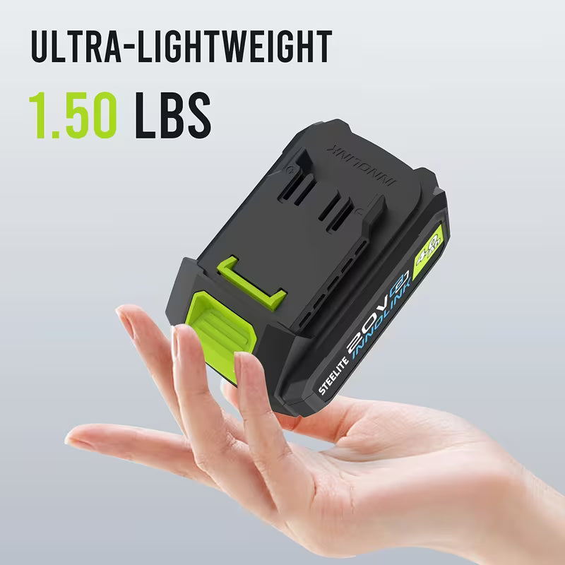 Steelite 20V 4.0Ah Lawn Mower Battery