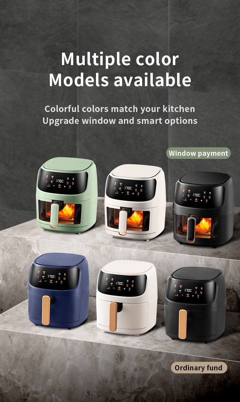 Home Visual Touch Screen Large Capacity Air Fryer