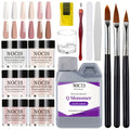 Six-Color Acrylic Nail Powder Set with Monomer Bottle and Application Tool Assortment in Three Set Codes — image 10
