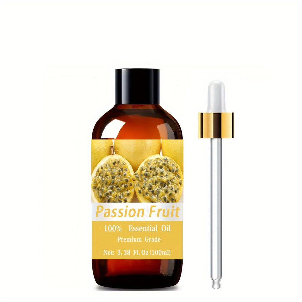 Essential Oil Passion Fruit Tropical Fruity Aroma in 100ml Bottle for Aromatherapy, Massage and Meditation — image 3