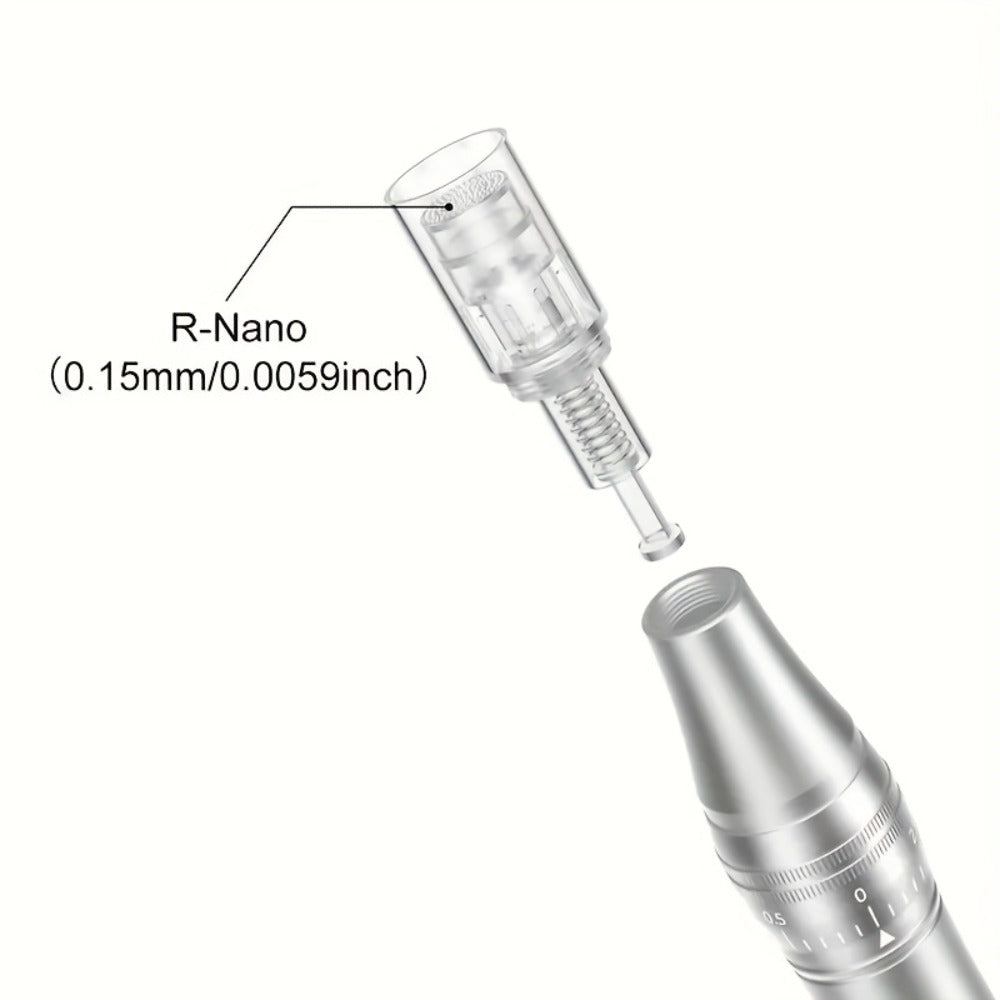 Microneedling Cartridges 10pcs Replacement Needle Tips for Derma Pen, 12 Pin 36 Pin R-Nano 0.25mm Screw-Lock — image 2