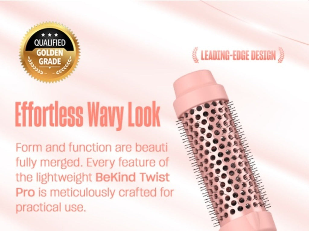 Heated Round Brush Hair Styling Tool with 1.5-Inch Barrel, Dual Voltage and Two Color Options — image 13