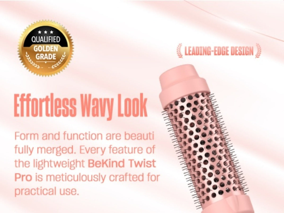 Heated Round Brush Hair Styling Tool with 1.5-Inch Barrel, Dual Voltage and Two Color Options — image 13