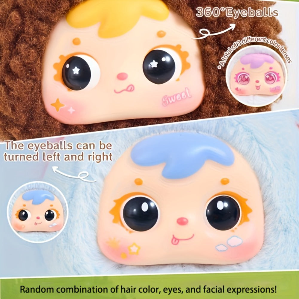 Cute Plush Animal Doll with Big Eyes with the Listed Color, Size or Set Options for Everyday Use — image 10
