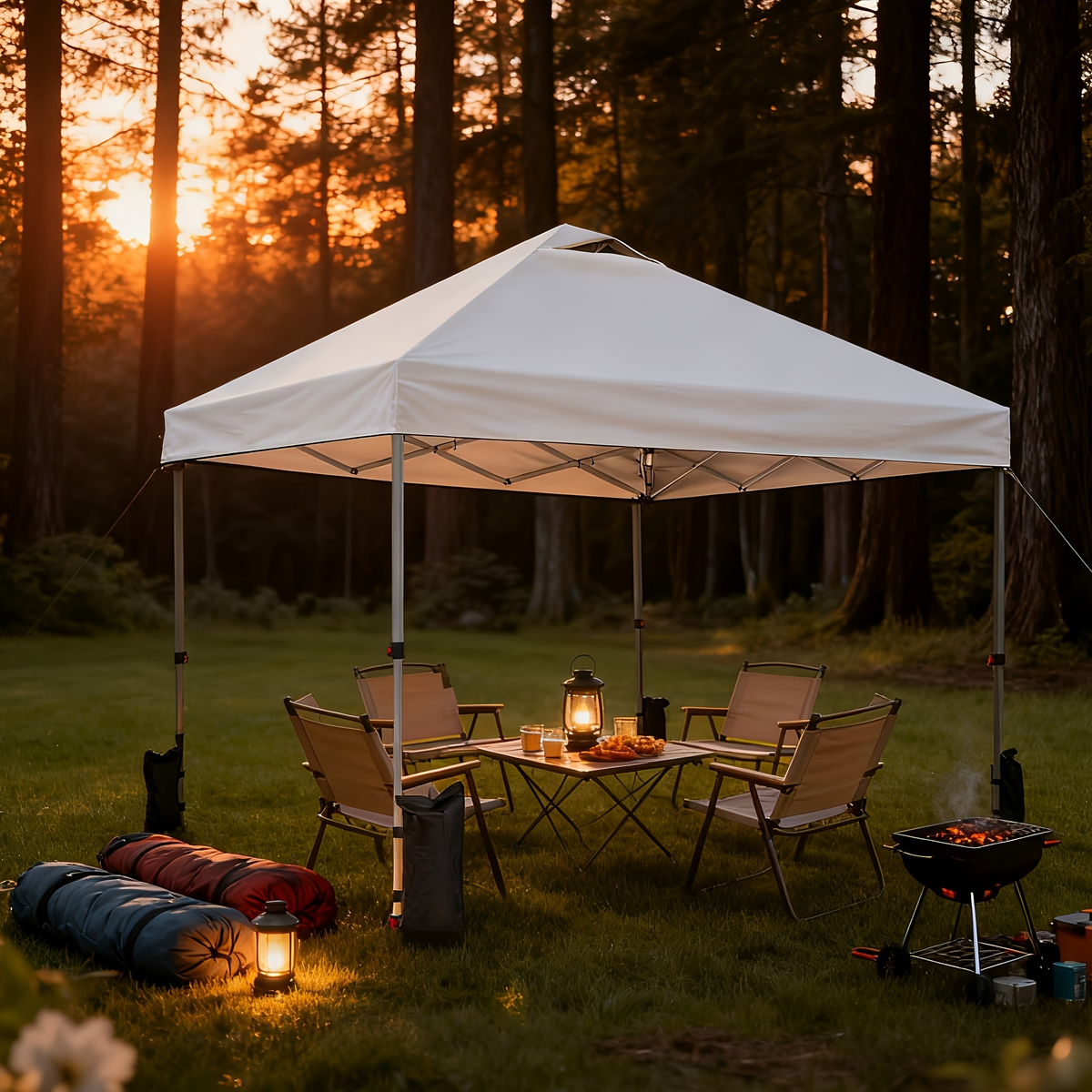 Dual-Vent 10x10ft Pop-Up Canopy Tent with Center-Hub Frame, Three Colors and Wheeled Carry Bag — image 8